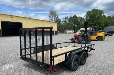 New 2026 Big Tex Trailers 14' 60PI w/ 4' Spring Assist Tailgate Utility Trailer *Take an additional $200 off*