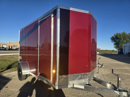 New 2026 ALCOM 6X12 XLT - ALL ALUMINUM Cargo / Enclosed Trailer