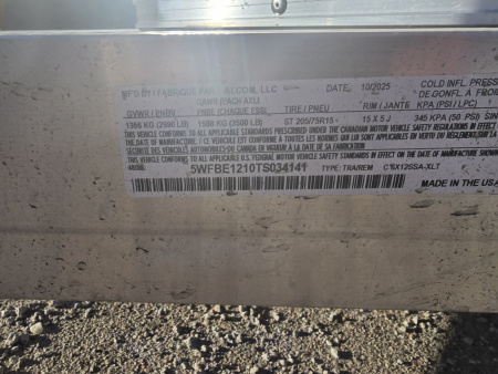 New 2026 ALCOM 6X12 XLT - ALL ALUMINUM Cargo / Enclosed Trailer