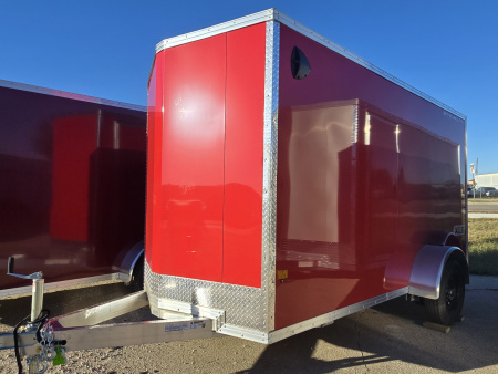 New 2026 ALCOM 2026 ALCOM 6X12 XLT.ALL ALUMINUM Cargo / Enclosed Trailer Cargo / Enclosed Trailer