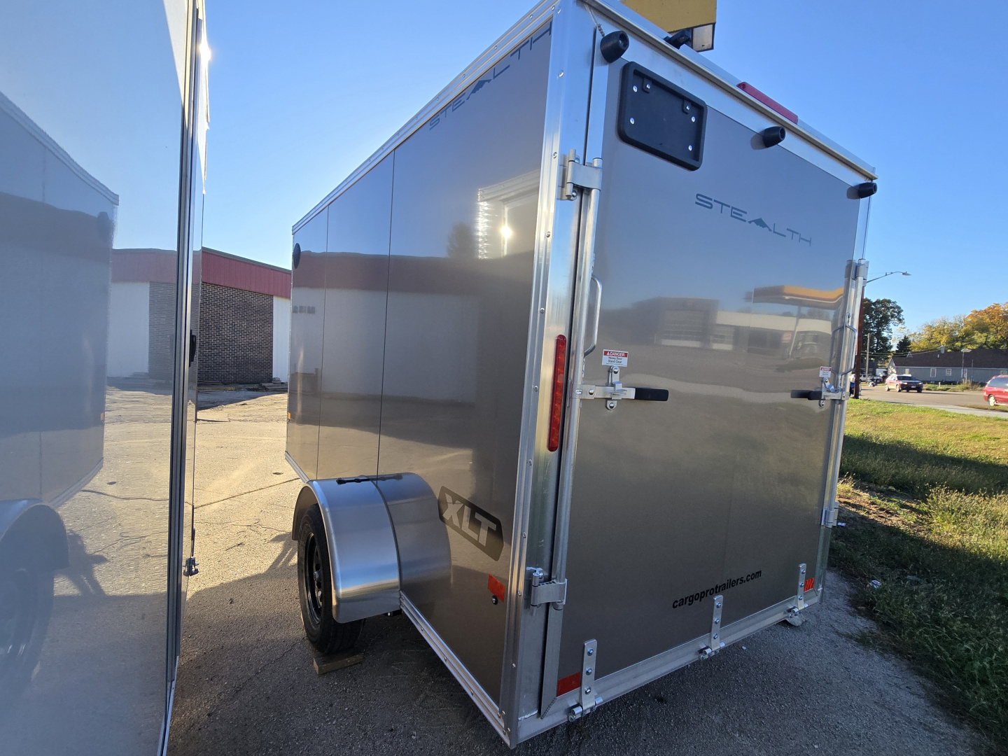 New 2026 ALCOM 2026 ALCOM 6X12 XLT.ALL ALUMINUM Cargo / Enclosed Trailer