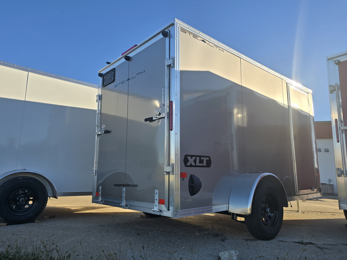 New 2026 ALCOM 2026 ALCOM 6X12 XLT.ALL ALUMINUM Cargo / Enclosed Trailer