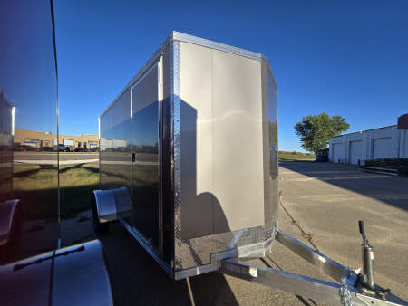 New 2026 ALCOM 2026 ALCOM 6X12 XLT.ALL ALUMINUM Cargo / Enclosed Trailer