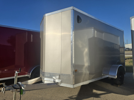New 2026 ALCOM 2026 ALCOM 6X12 XLT.ALL ALUMINUM Cargo / Enclosed Trailer
