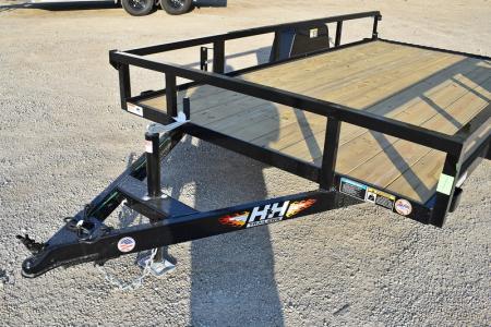 New 2026 H&H Trailers RS76X12FT-3K