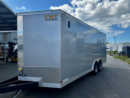 New 2026 Covered Wagon Trailers 8.5 X 20 TA3 10K WITH RAMP DOOR Car / Racing Trailer