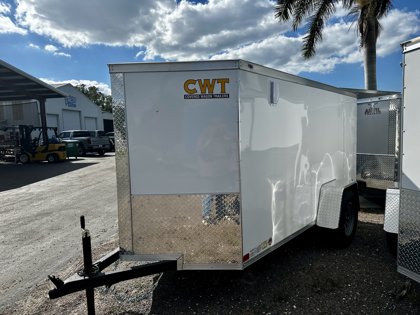 New 2026 Covered Wagon Trailers 5X10 SA SIDE DOOR AND RAMP DOOR Cargo / Enclosed Trailer