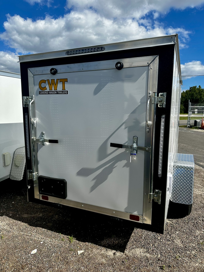 New 2026 Covered Wagon Trailers 5X10 SA SIDE DOOR AND RAMP DOOR Cargo / Enclosed Trailer