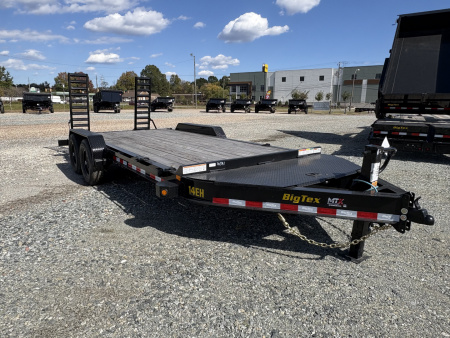 New 2025 Big Tex Trailers 20' 14EH 15K w/ Fold Up Ramps