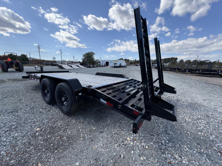 New 2025 Big Tex Trailers 20' 14EH 15K w/ Fold Up Ramps