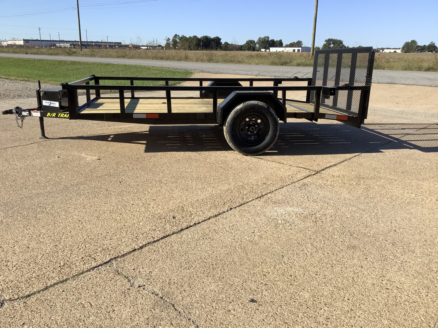 New 2026 B/R Trailers 76X12 SA Utility Trailer