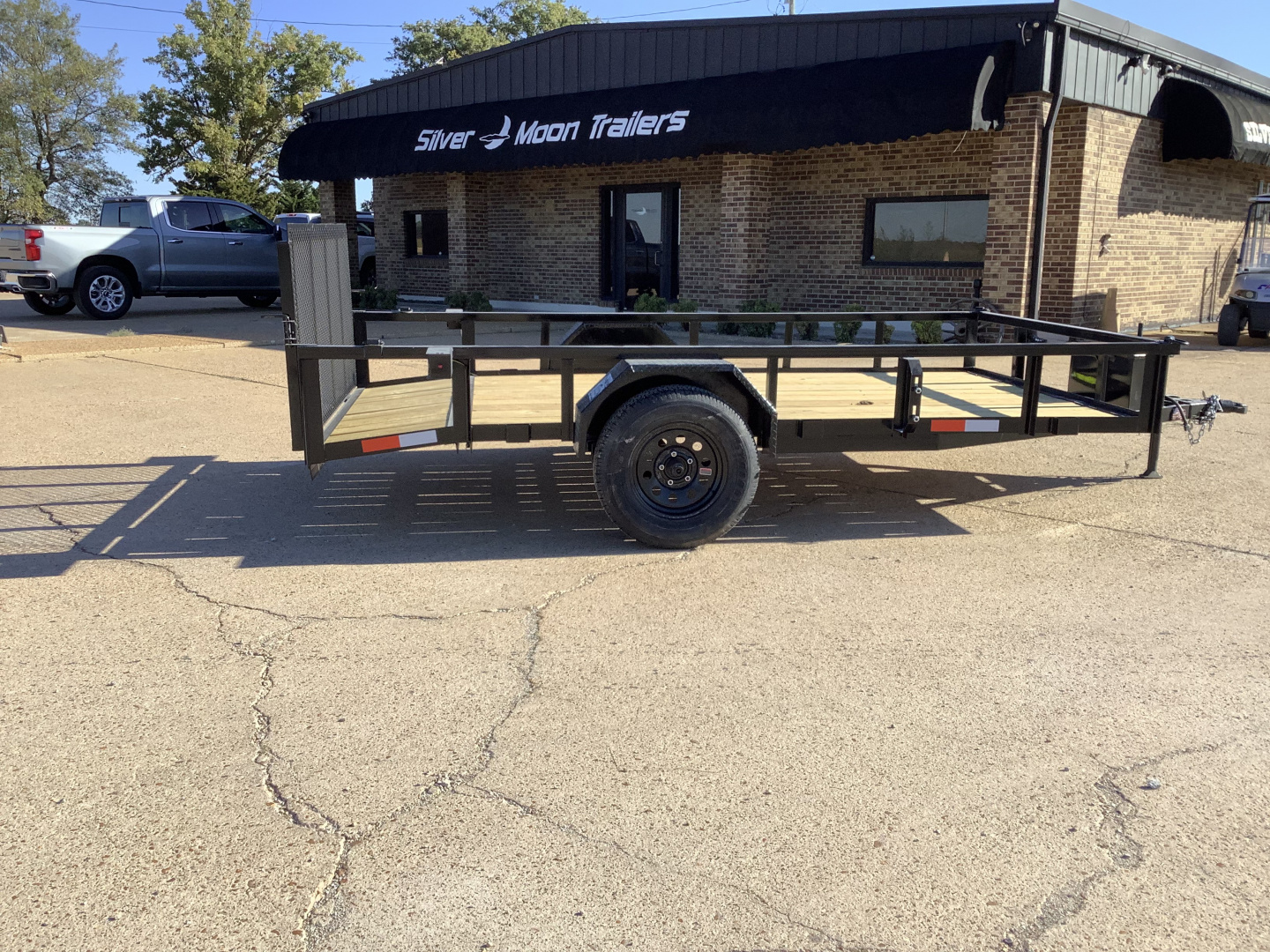 New 2026 B/R Trailers 76X12 SA Utility Trailer