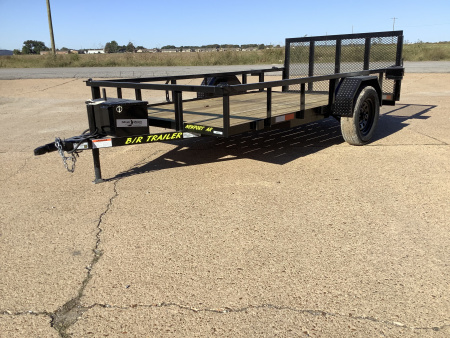 New 2026 B/R Trailers 76X12 SA Utility Trailer