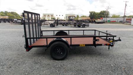 New 2025 Big Tex Trailers 6x10 35SA w/ 4' Spring Assist Gate Utility Trailer