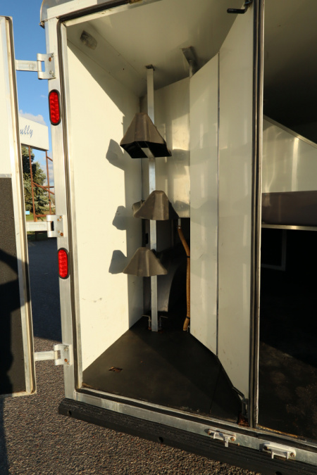 Used 2012 Bison Trailers 3 Horse LQ W/Slide Horse Trailer