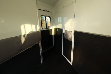 Used 2012 Bison Trailers 3 Horse LQ W/Slide Horse Trailer