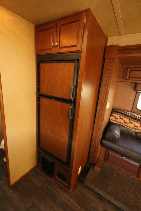 Used 2012 Bison Trailers 3 Horse LQ W/Slide Horse Trailer