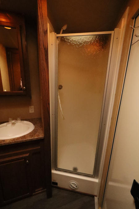 Used 2012 Bison Trailers 3 Horse LQ W/Slide Horse Trailer