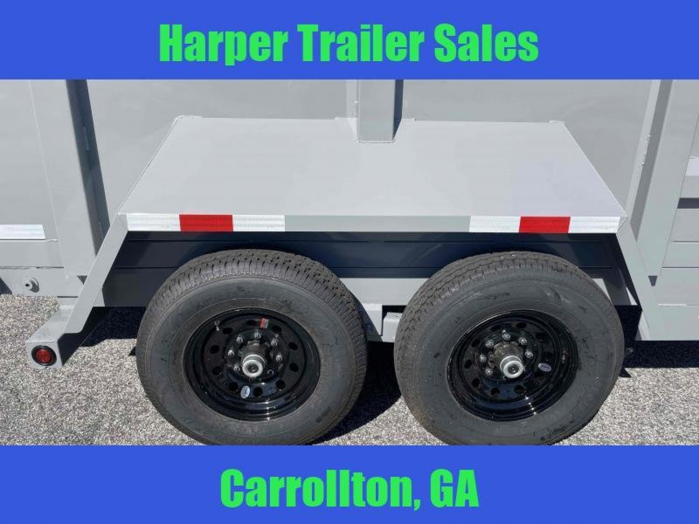 New 2025 TUFFDUMP 14K 7X16 DUMP TRAILER 4' WALLS