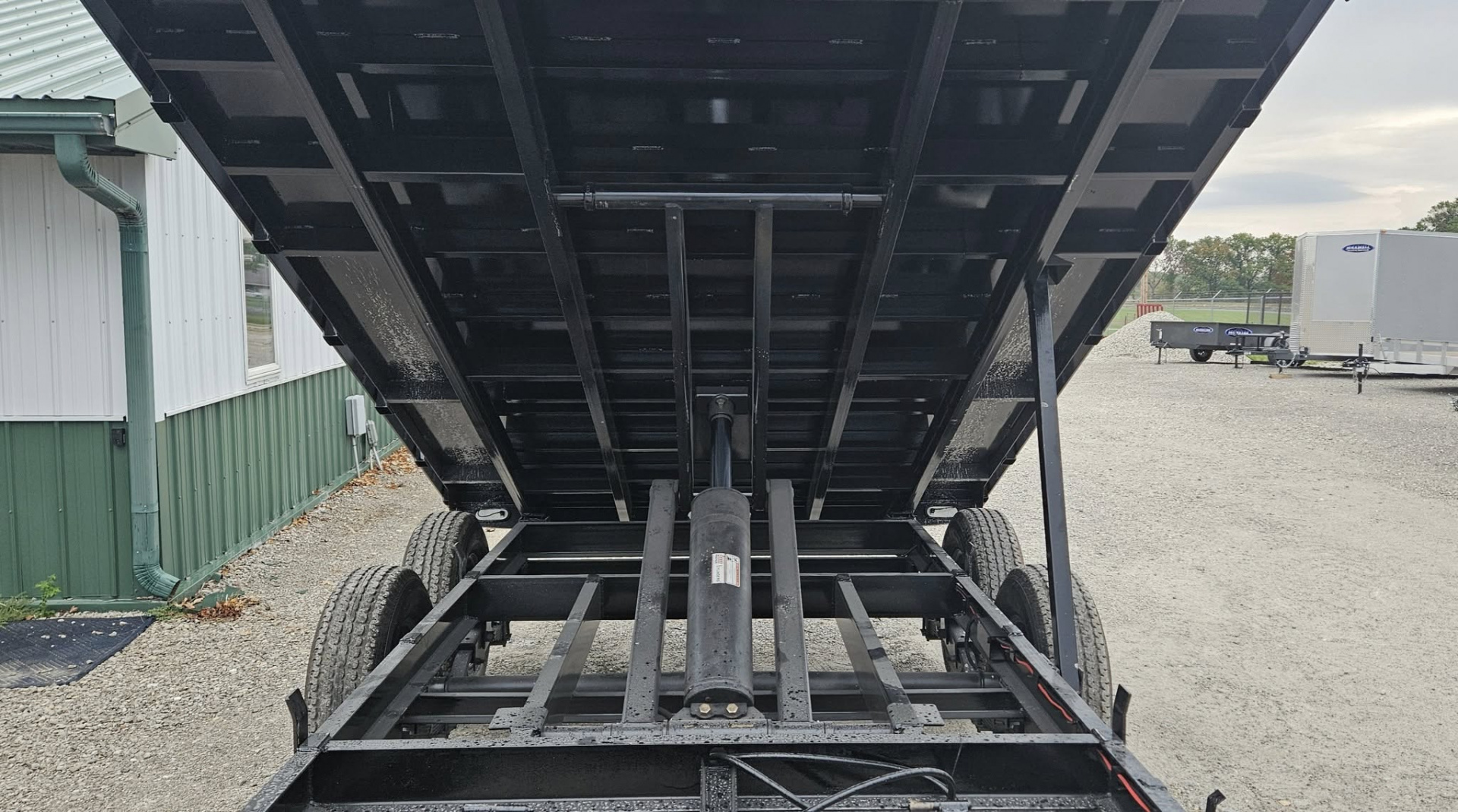 New 2026 Maxwell 8X12 HD Deckover Dump Trailer