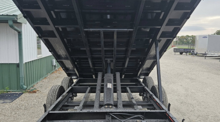 New 2026 Maxwell 8X12 HD Deckover Dump Trailer