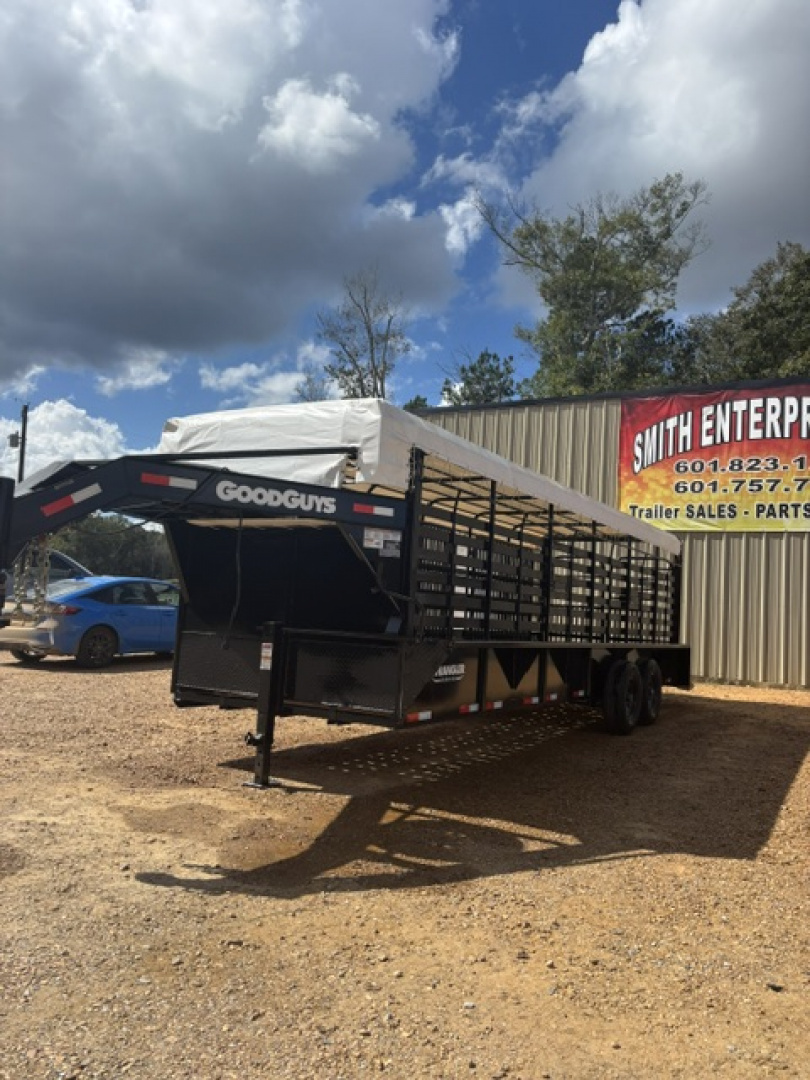 New 2026 Good Guys Trailers 6'8''x24' Gooseneck Stock / Stock Combo Trailer