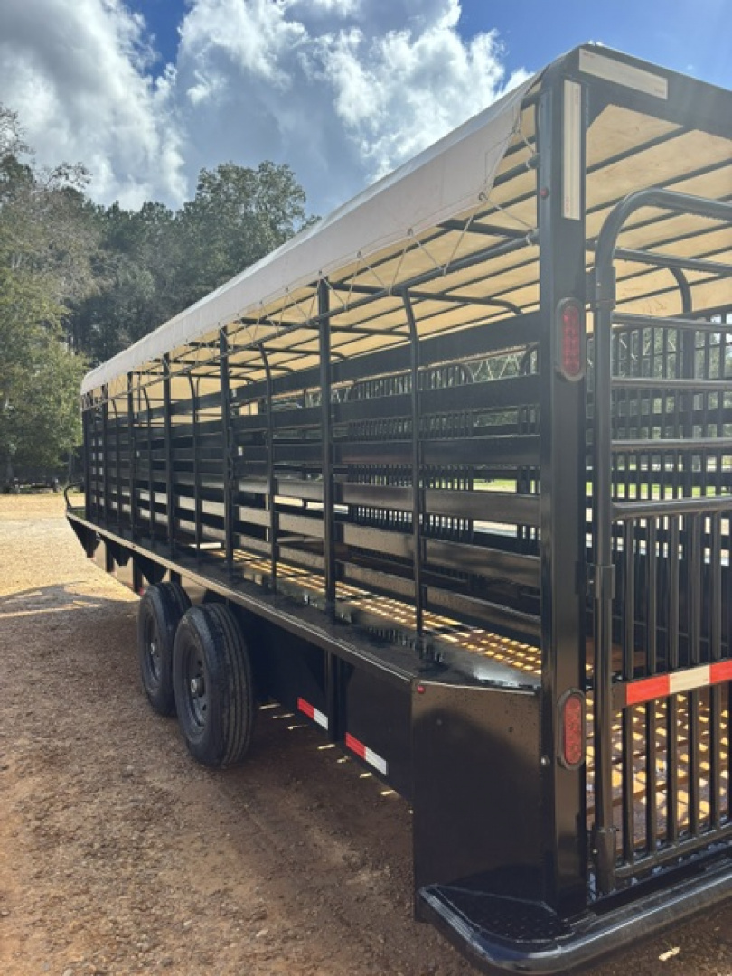 New 2026 Good Guys Trailers 6'8''x24' Gooseneck Stock / Stock Combo Trailer