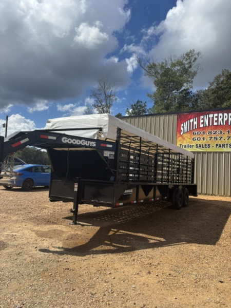 New 2026 Good Guys Trailers 6'8''x24' Gooseneck Stock / Stock Combo Trailer