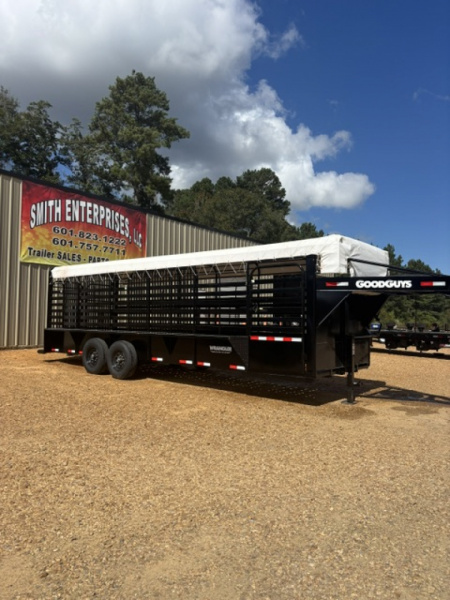 New 2026 Good Guys Trailers 6'8''x24' Gooseneck Stock / Stock Combo Trailer