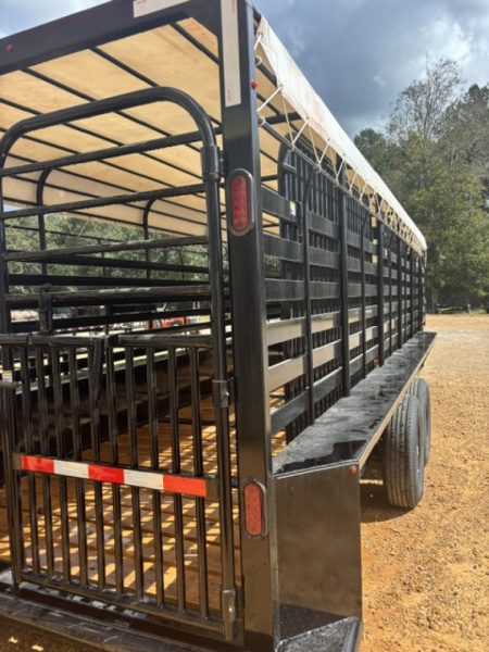 New 2026 Good Guys Trailers 6'8''x24' Gooseneck Stock / Stock Combo Trailer