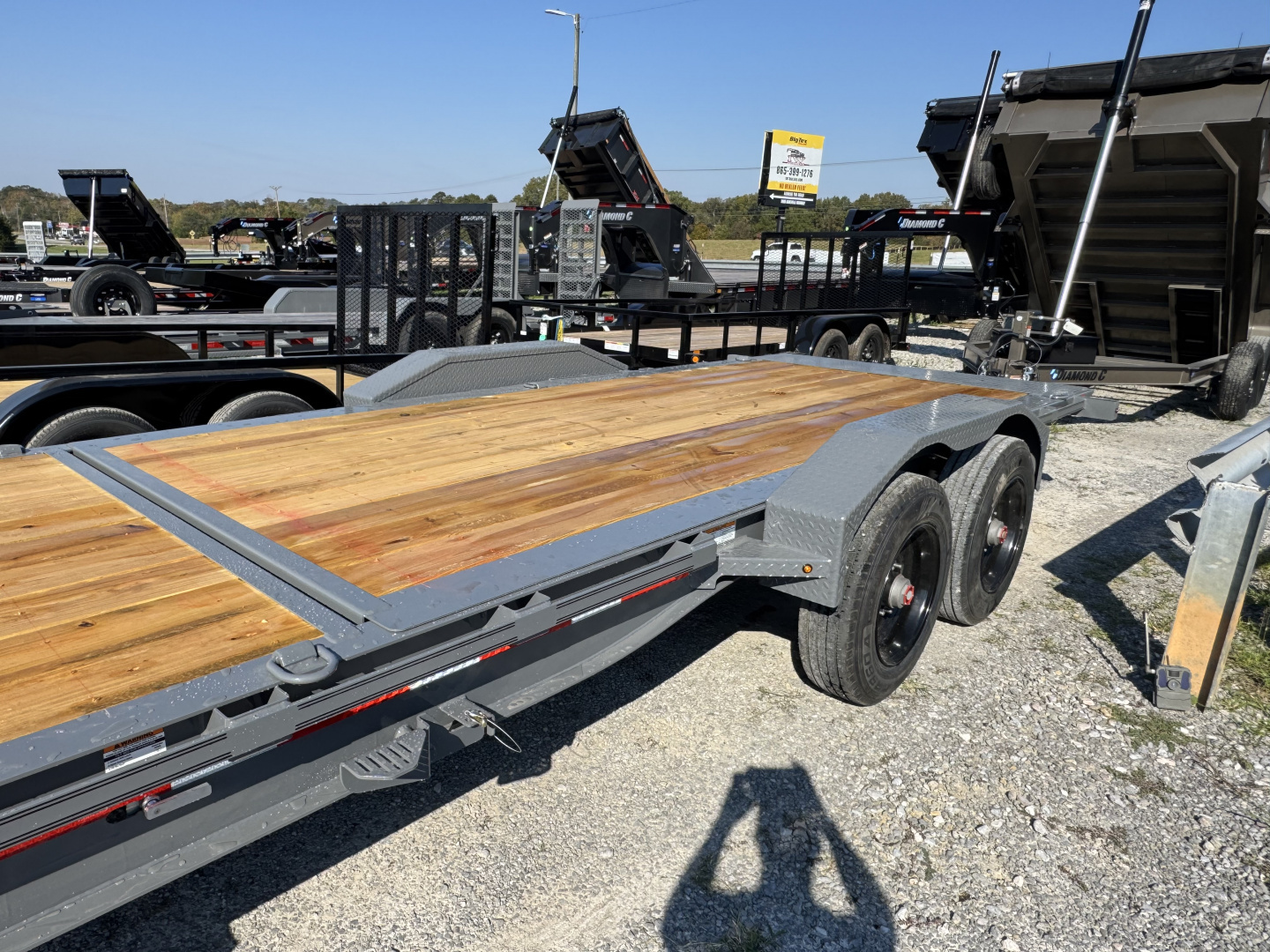 New 2026 Diamond C HDT210 Tilt Trailer PACESETTER EDITION, HYD JACK, HEAVY DUTY FENDERS