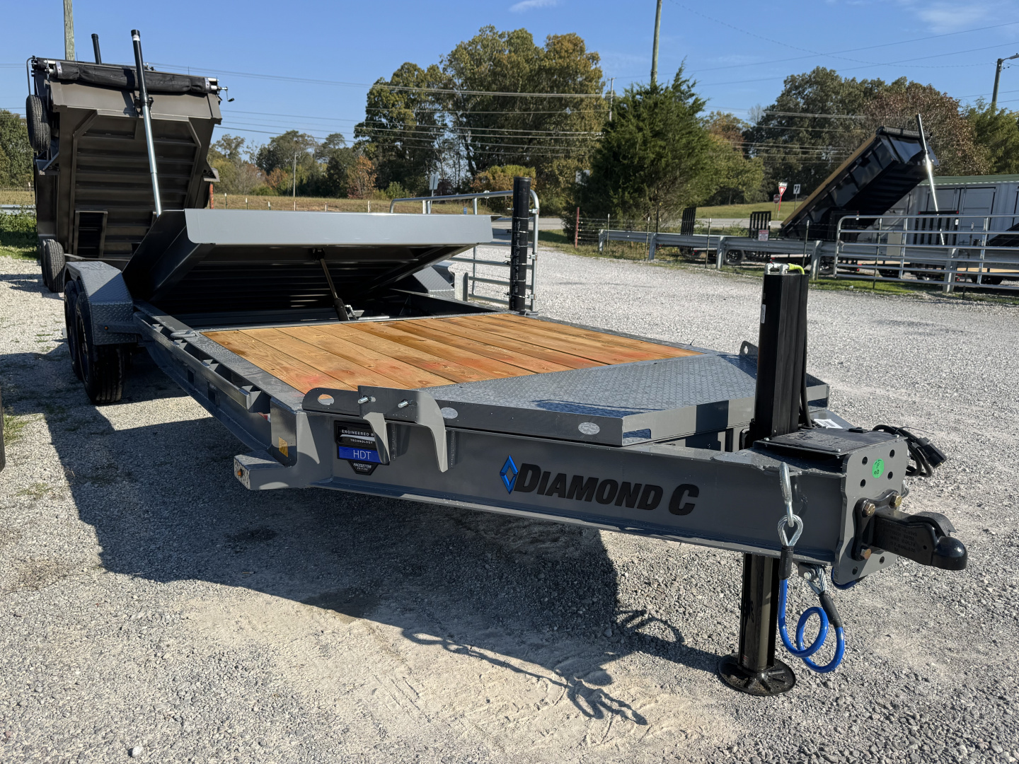 New 2026 Diamond C HDT210 Tilt Trailer PACESETTER EDITION, HYD JACK, HEAVY DUTY FENDERS