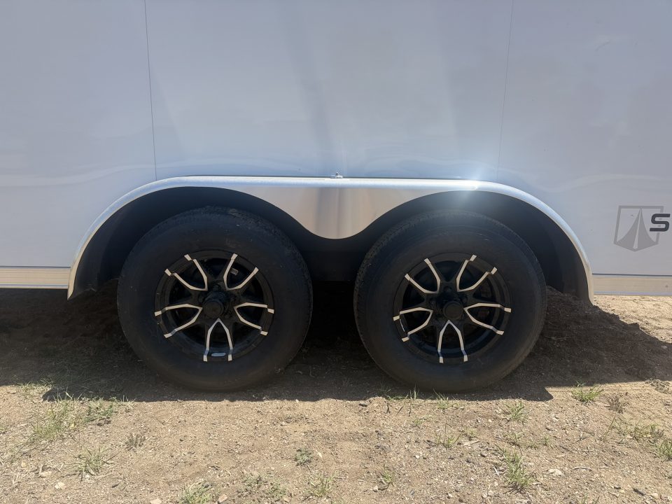 New 2026 ATC 7-14-2V Aluminum Enclosed 7.7K GVWR