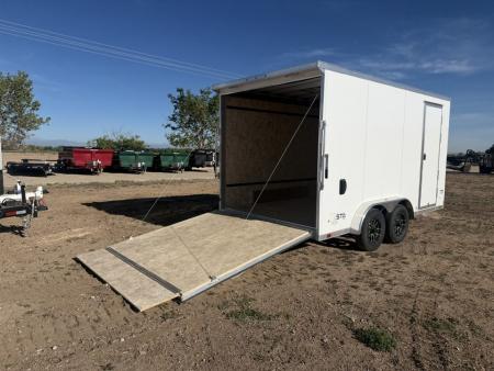 New 2026 ATC 7-14-2V Aluminum Enclosed 7.7K GVWR