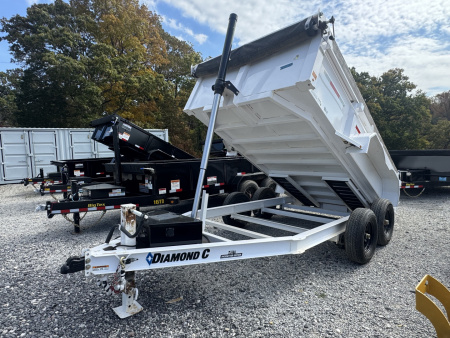 New 2023 Diamond C MDT206 Dump Trailer PACESETTER EDITION, RAMPS, TELESCOPIC DUMP