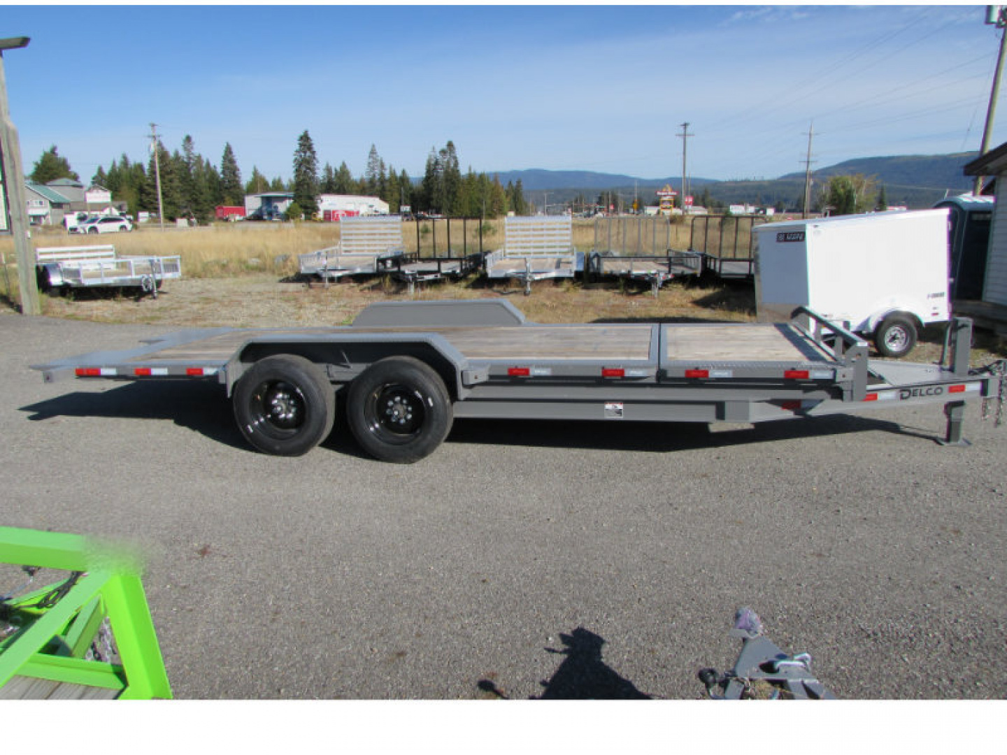 New 2025 Delco Trailers T320A82ETKE Tilt Trailer