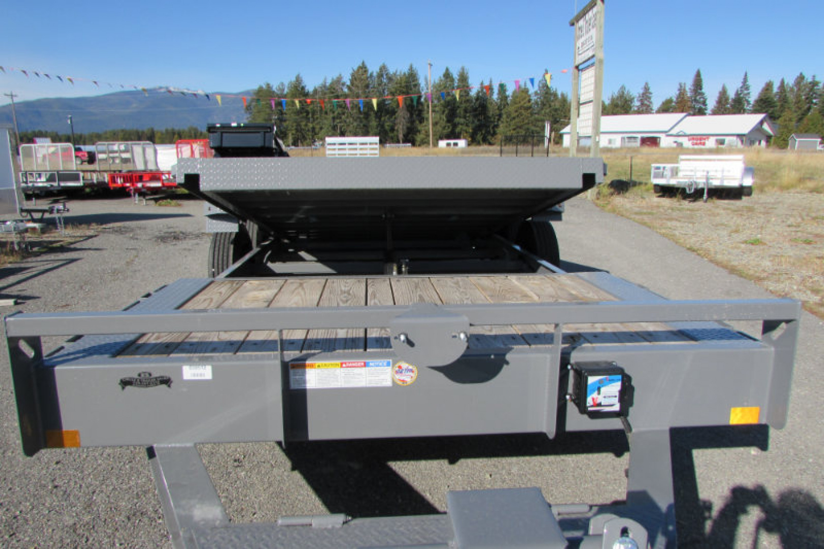 New 2025 Delco Trailers T320A82ETKE Tilt Trailer