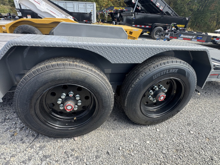 New 2025 Diamond C LPX208 22’ EQUIPMENT TRAILER, WINCH PLATE, MAX RAMPS