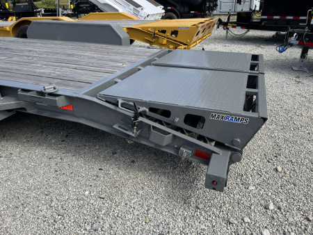 New 2025 Diamond C LPX208 22’ EQUIPMENT TRAILER, WINCH PLATE, MAX RAMPS