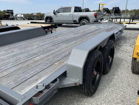New 2025 Diamond C LPX208 22’ EQUIPMENT TRAILER, WINCH PLATE, MAX RAMPS