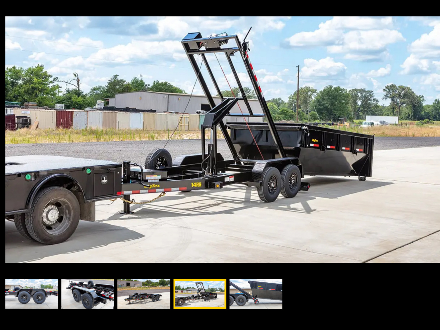 New 2026 Big Tex 14RB ROLL OFF DUMP BIN TRAILER ( BIN SOLD SEPARATE TRAILER ONLY)