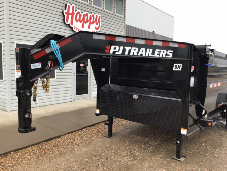 New 2026 PJ 83"x16' GN Tandem Axle Low Pro High Side Dump w/ 48" Sides – DM
