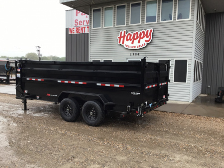 New 2026 PJ 83"x16' GN Tandem Axle Low Pro High Side Dump w/ 48" Sides – DM