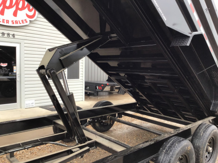 New 2026 PJ 83"x16' GN Tandem Axle Low Pro High Side Dump w/ 48" Sides – DM