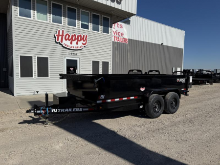 New 2026 PJ 83 x14' BP Tandem Axle Dump w/ 24  Sides – D7