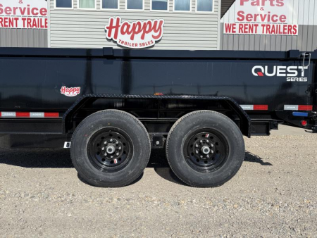 New 2026 PJ 83"x14' BP Tandem Axle Dump w/ 24" Sides – D7