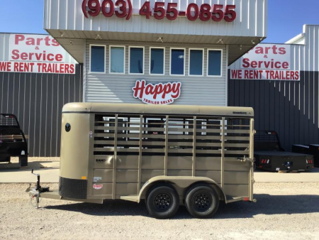New 2026 Good Guys 5'x14' BP Livestock Trailer - Rancher Series