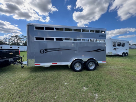 New 2026 Shadow Trailers 3H STK BP Horse Trailer