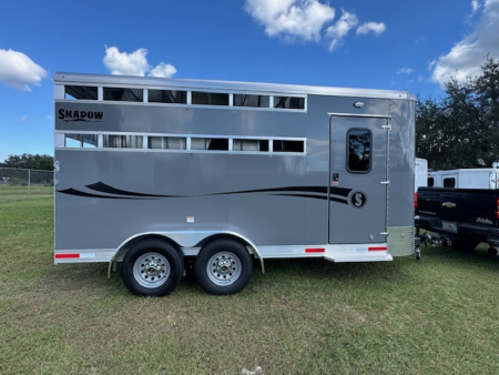 New 2026 Shadow Trailers 3H STK BP Horse Trailer