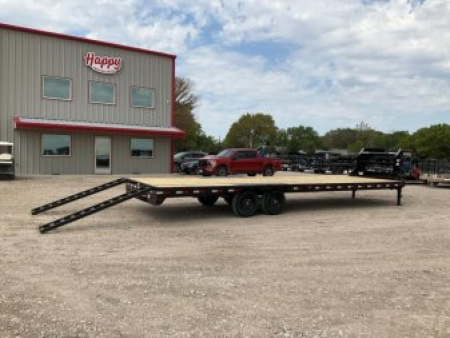 New 2026 PJ 102"x30' GN Low-Pro Flatbed w/ Singles - LS